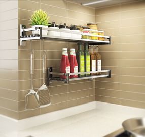 Đồ gia dụng đơn giản Giá treo tường nhà bếp Thiết kế sáng tạo cho tải nặng